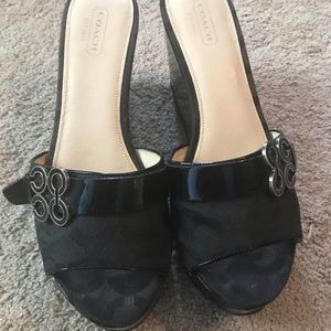 Used Coach sandals